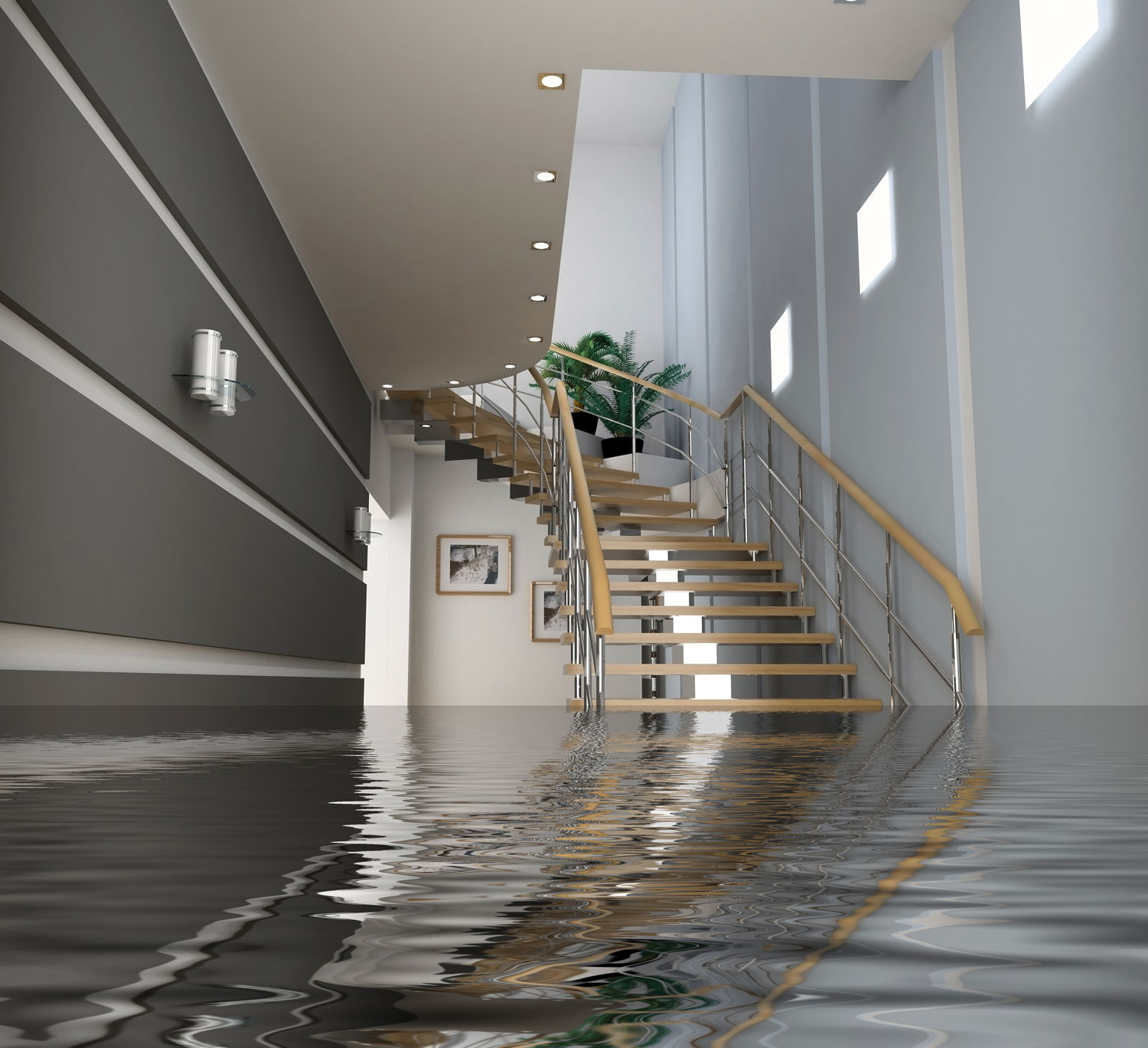 Flooded-living-room
